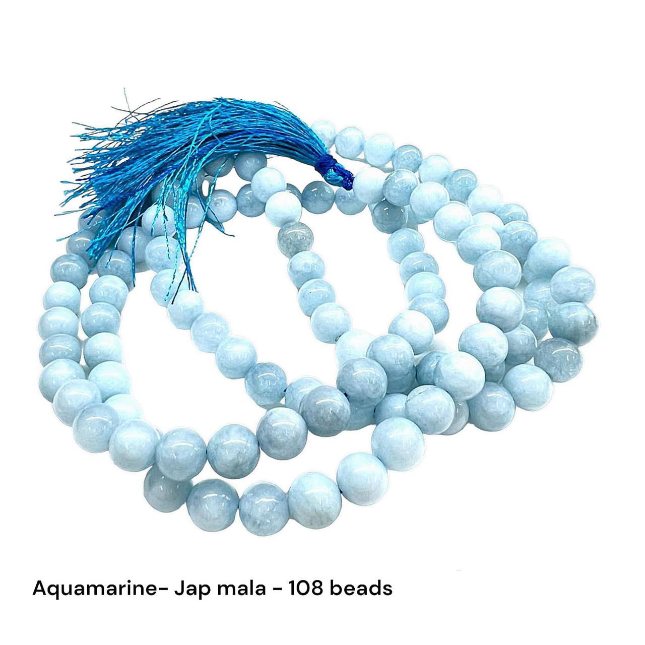 Aquamarine Jap Mala